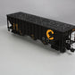 USA Trains 14013 G Chessie 70-Ton 3-Bay Coal Hopper - Metal Wheels