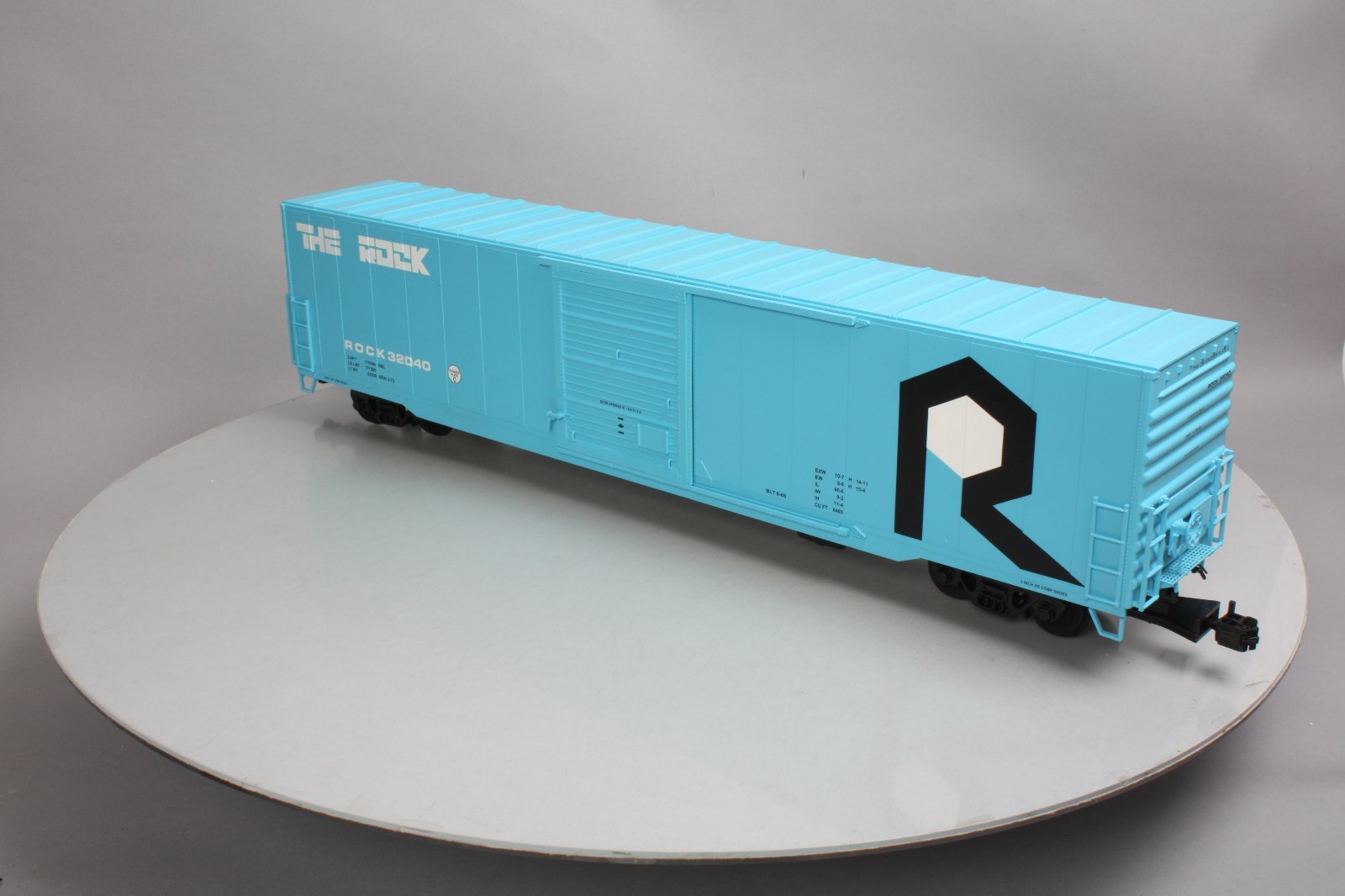 USA Trains R19421A Rock Island 60Ft Boxcar - Metal Wheels