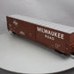 USA Trains R19418A G Milwaukee Road 60 ft Boxcar - Metal Wheels