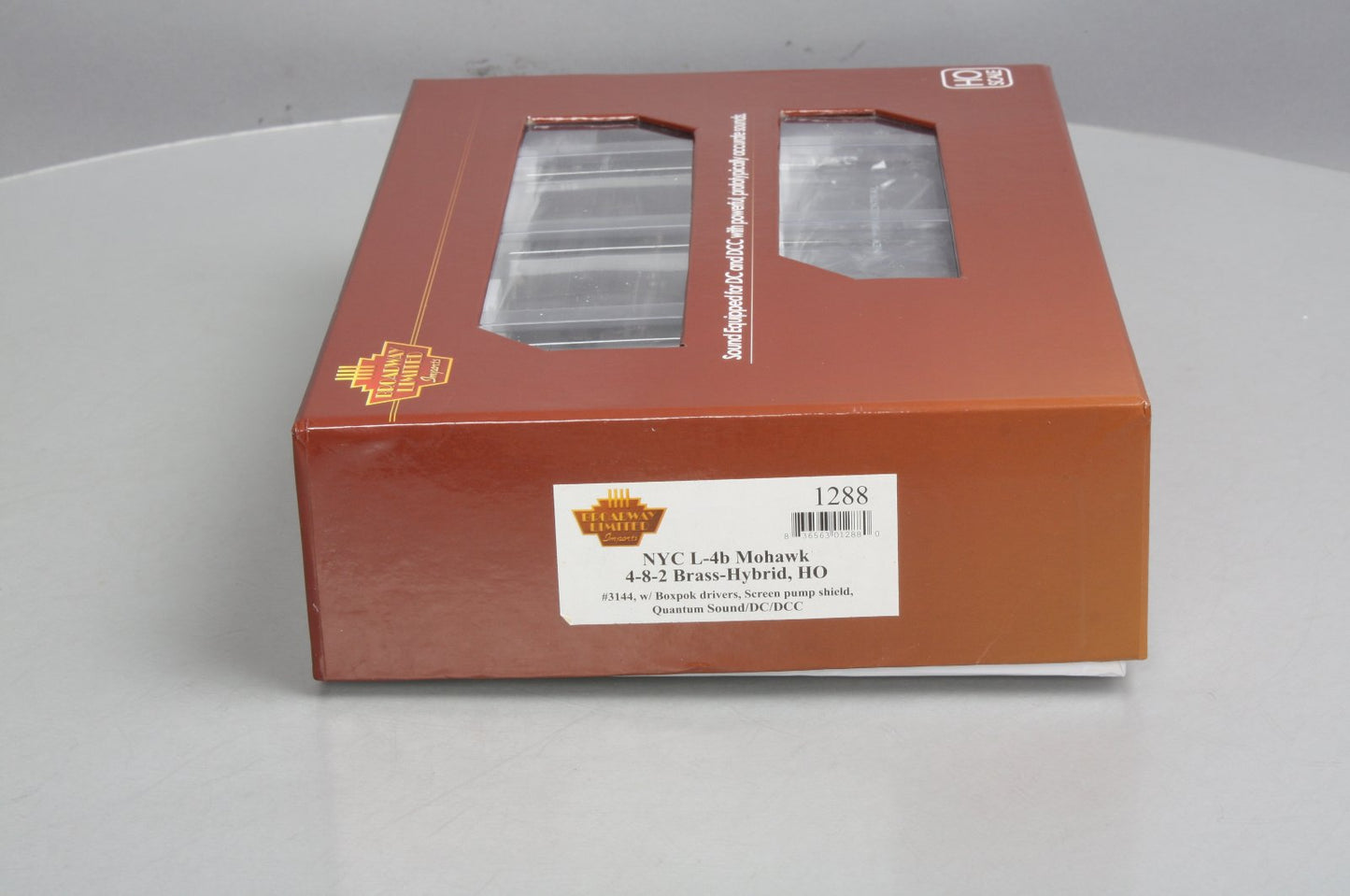 Broadway Limited 1288 HO NYC Mohawk 4-8-2 Brass Hybrid Steam DCC/Sound #3144