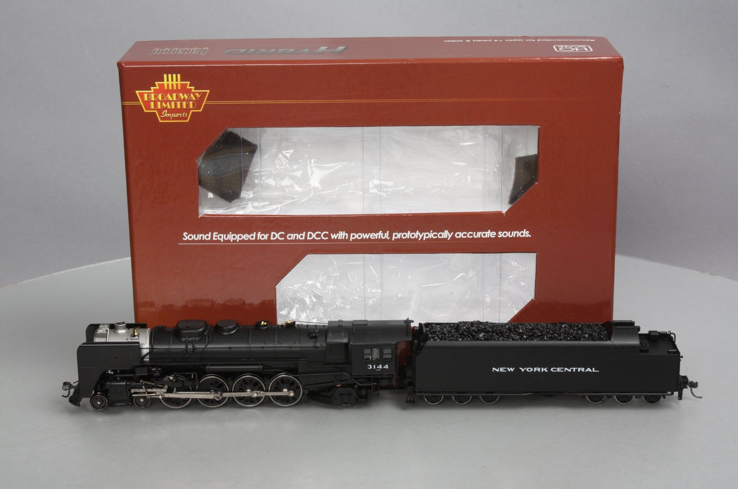 Broadway Limited 1288 HO NYC Mohawk 4-8-2 Brass Hybrid Steam DCC/Sound #3144