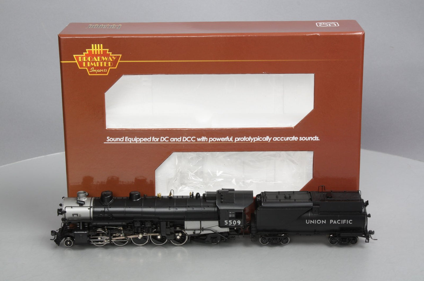 Broadway Limited 1296 HO UP TTT-6 2-10-2 Steam Loco Paragon3 Sound/DC/DCC #5509