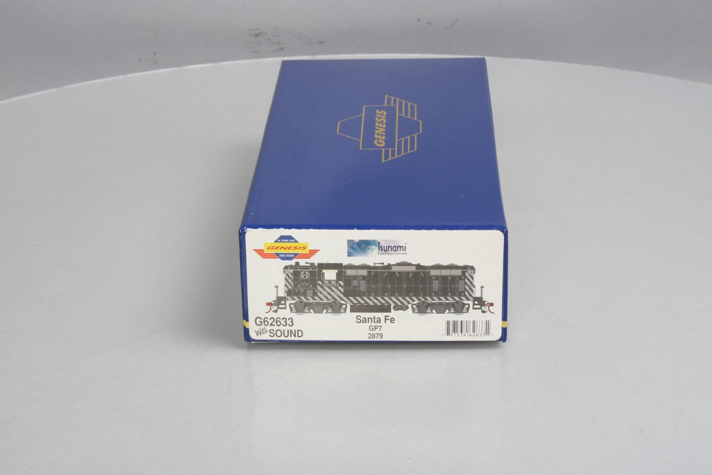 Athearn G62633 HO Santa Fe EMD GP7 Dual Service with DCC & Sound #2879