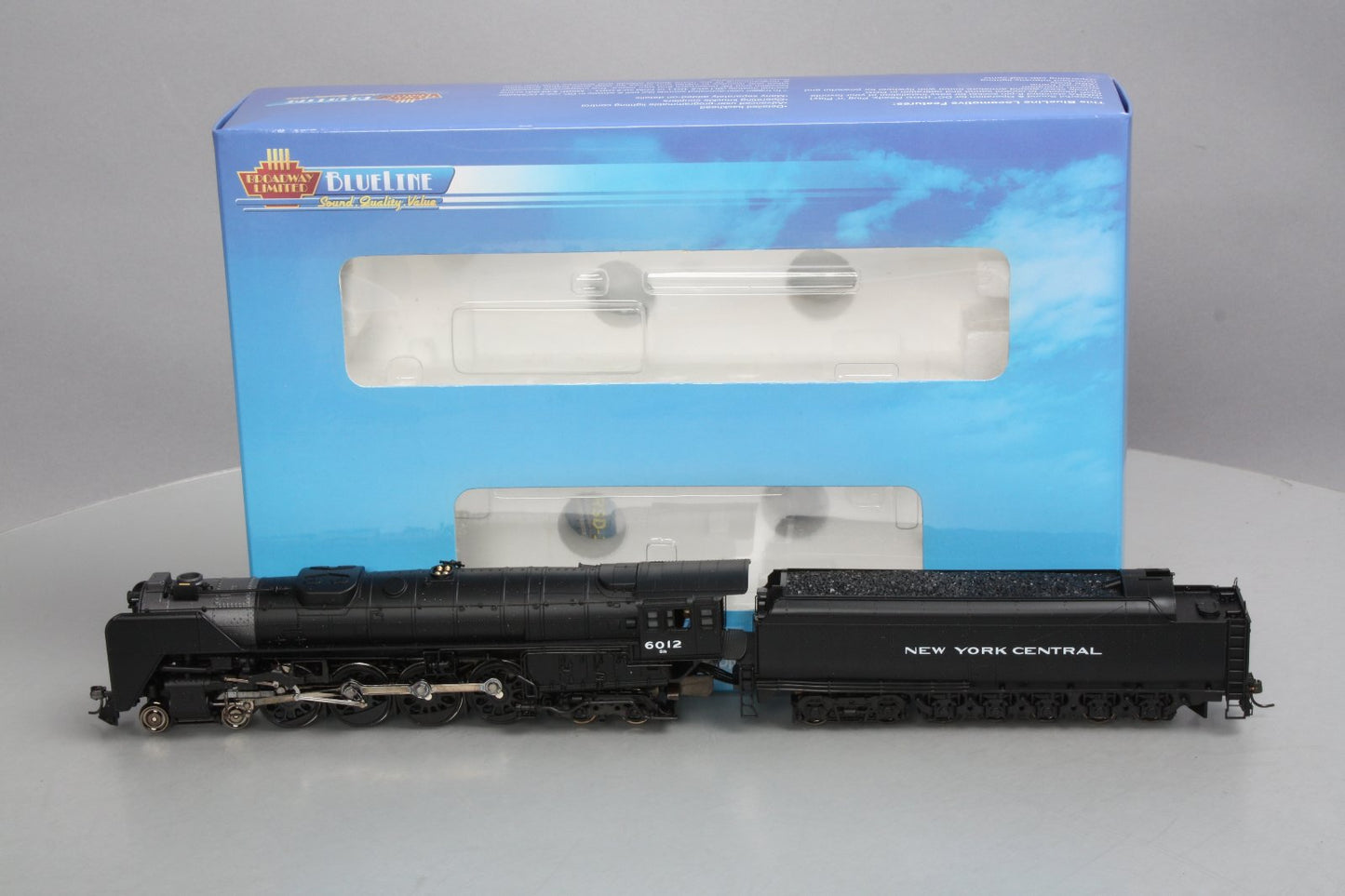 Broadway Limited 5182 HO NYC Niagra S1b 4-8-4 Steam Loco & Tender #6012 w/ Sound