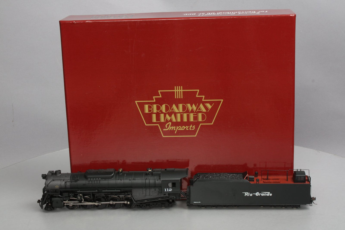 Broadway Limited 26 HO Pennsylvania Steam J1 2-10-4 Powered with QSI