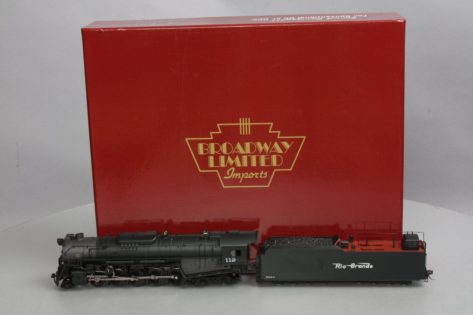 Broadway Limited 26 HO Pennsylvania Steam J1 2-10-4 Powered with QSI