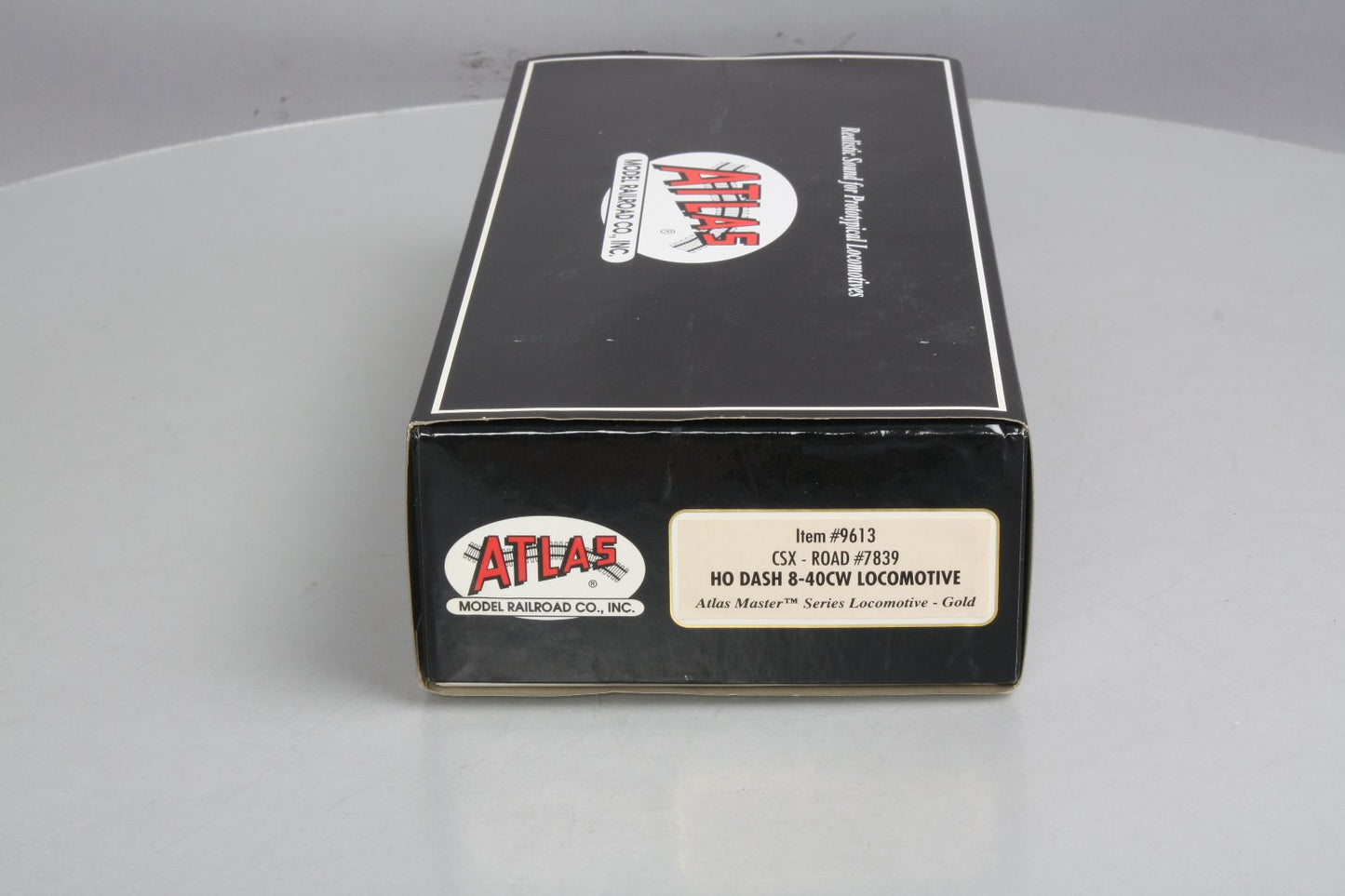 Atlas 9613 HO CSX Master Series Gold GE Dash 8-40CW #7839 w/DCC, Sound