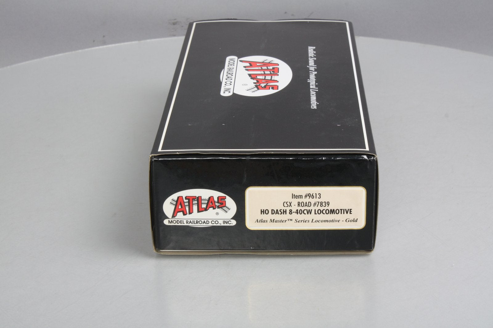 Atlas 9613 HO CSX Master Series Gold GE Dash 8-40CW #7839 w/DCC, Sound