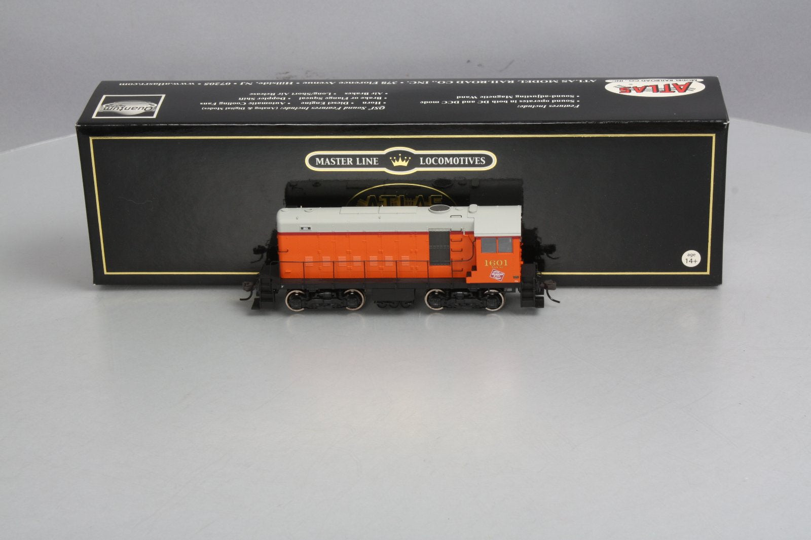 Atlas 10000801 HO Milwaukee Road Alco HH600/660 with DC & Sound #1601