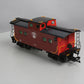 USA Trains 12154 G Scale Boston & Maine Center Cupola Caboose - Metal Wheels