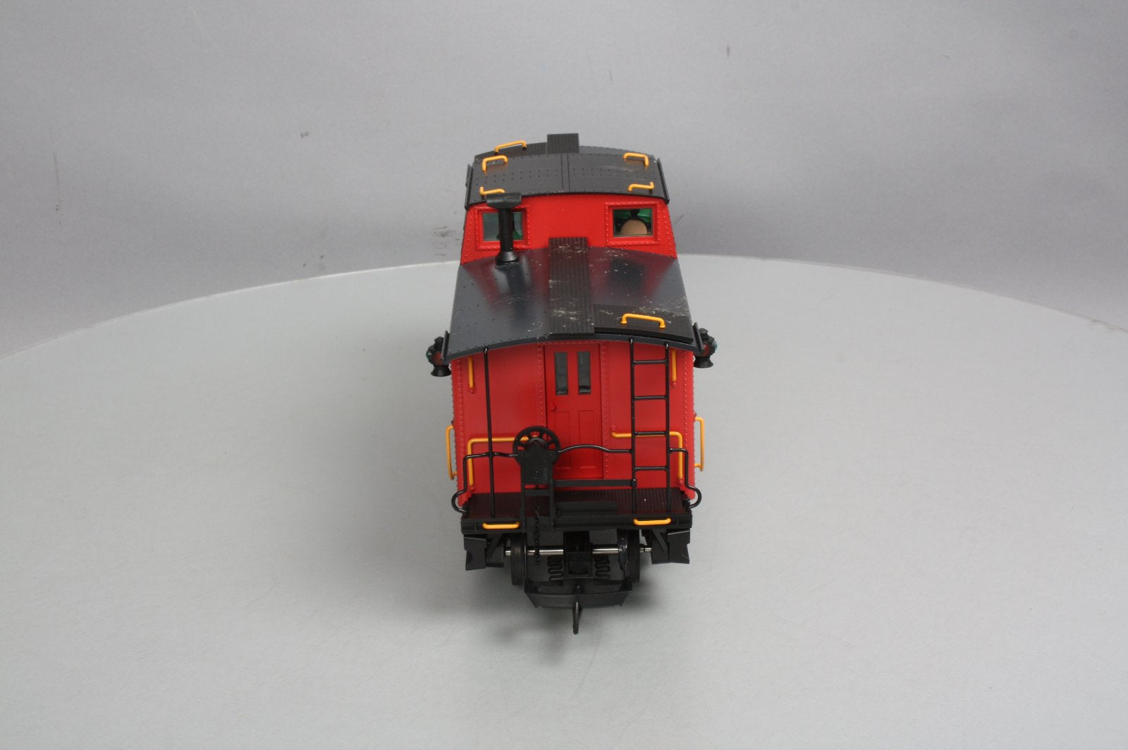 USA Trains 12154 G Scale Boston & Maine Center Cupola Caboose - Metal Wheels
