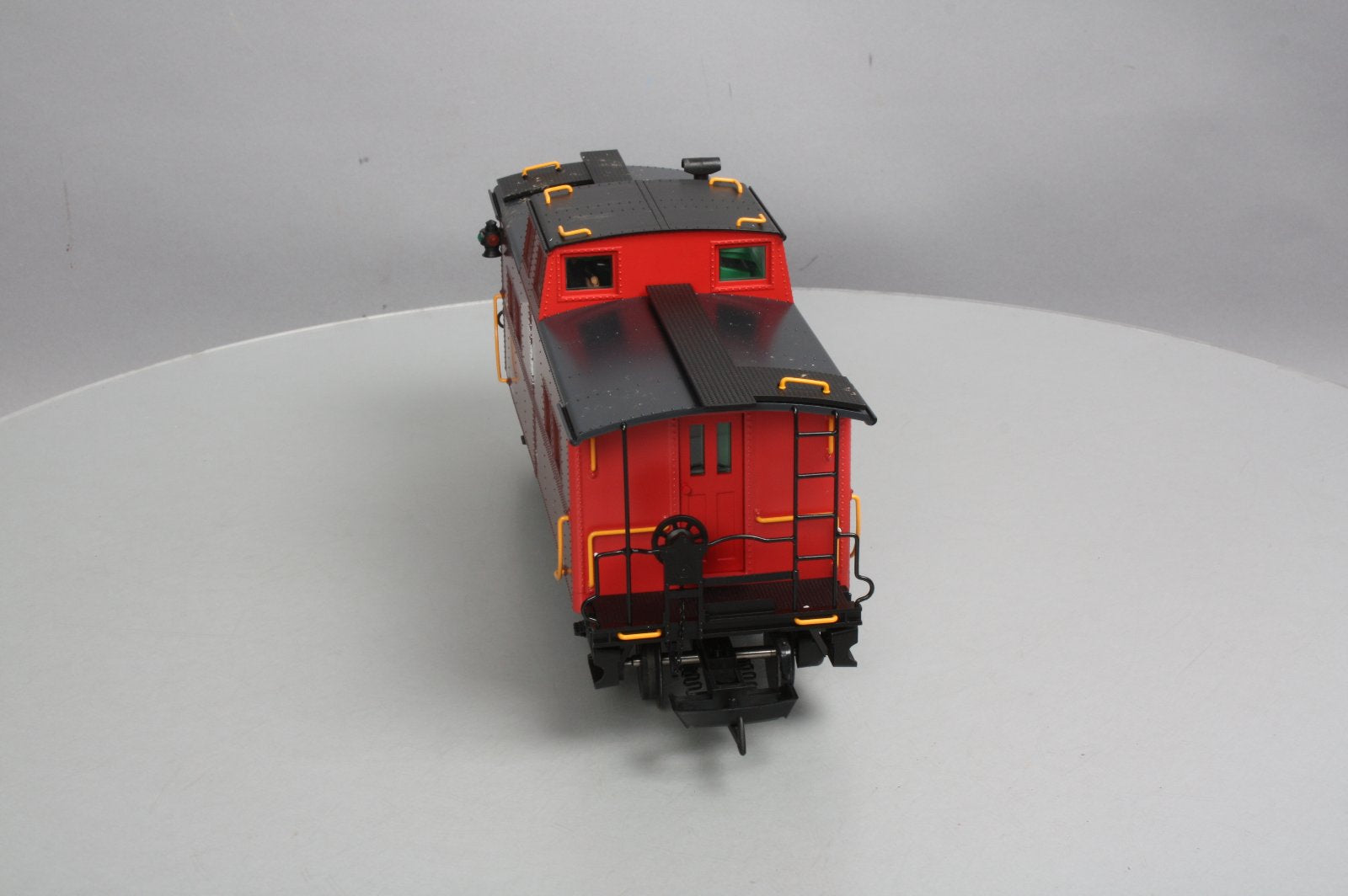 USA Trains 12154 G Scale Boston & Maine Center Cupola Caboose - Metal Wheels