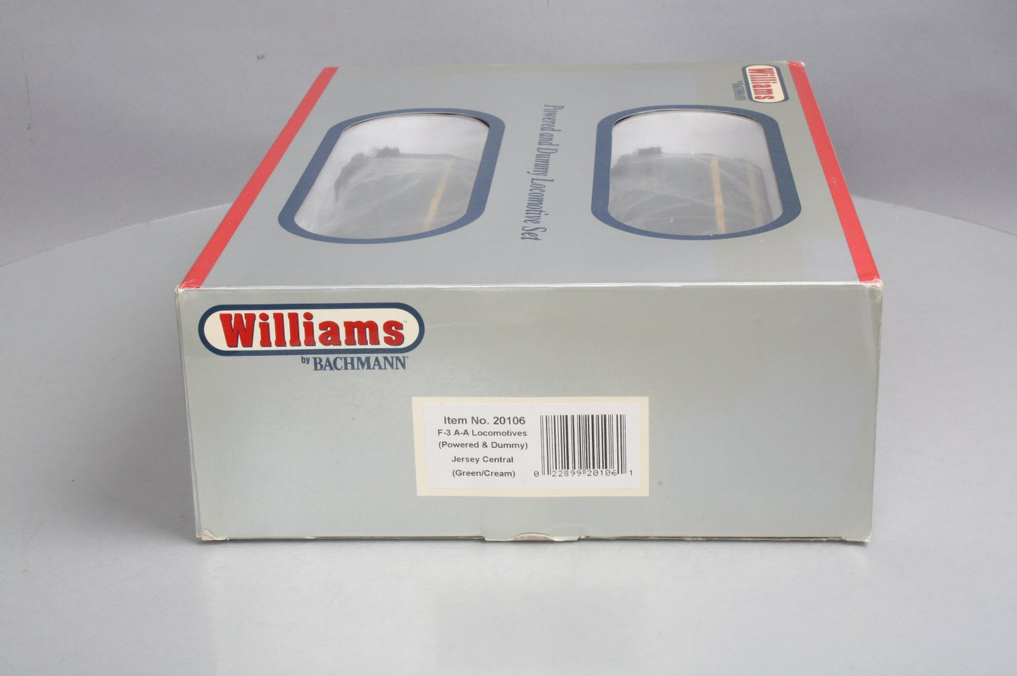 Williams 20106 O Jersey Central F-3 AA Diesel Locomotive Set #56, #51