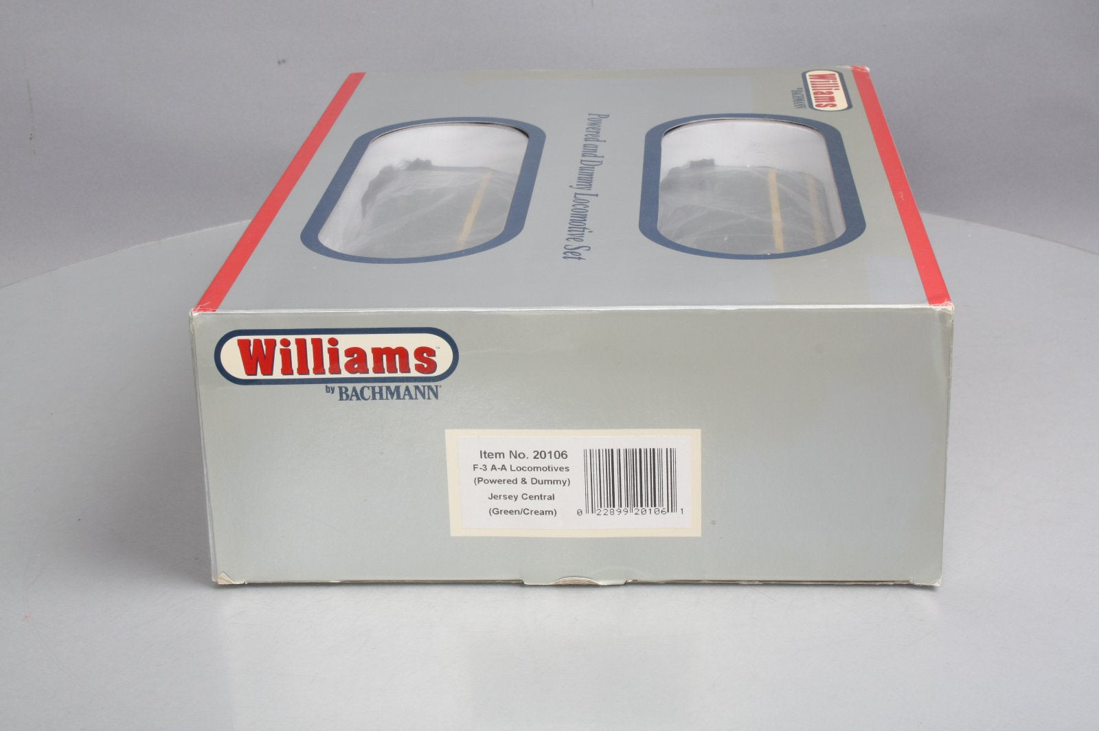 Williams 20106 O Jersey Central F-3 AA Diesel Locomotive Set #56, #51