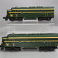 Williams 20106 O Jersey Central F-3 AA Diesel Locomotive Set #56, #51