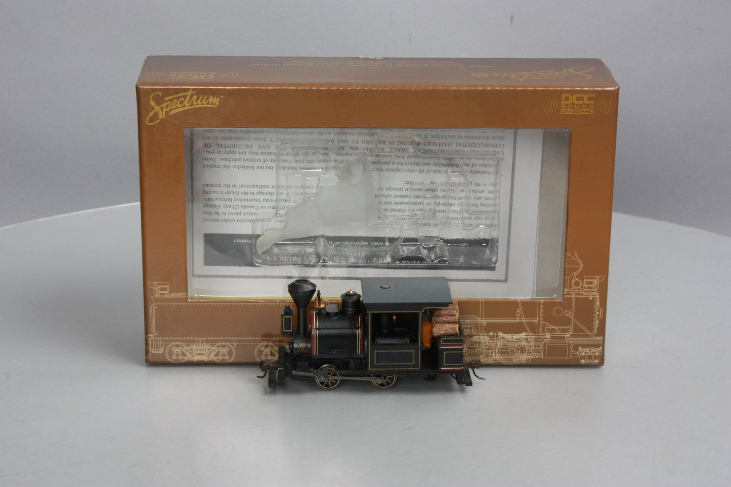 Bachmann 28202 On30 Painted & Unlettered 0-4-2 Porter w/DCC, Sound Steam Loco