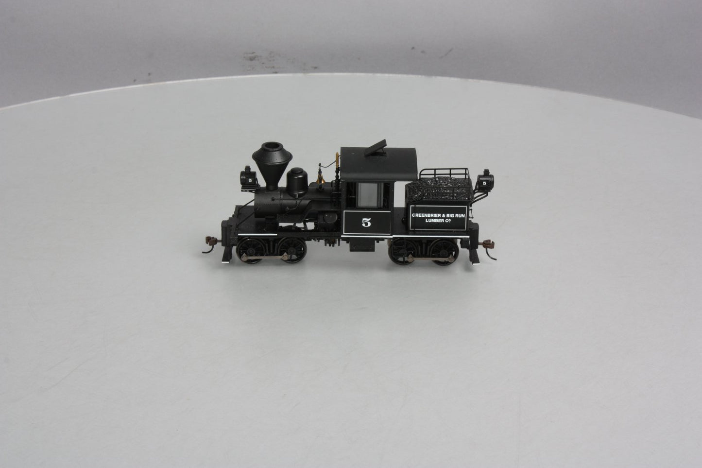 Bachmann 28805 On30 Greenbrier & Big Run 14-Ton 2-Truck Stearns-Heisler #5 w DCC