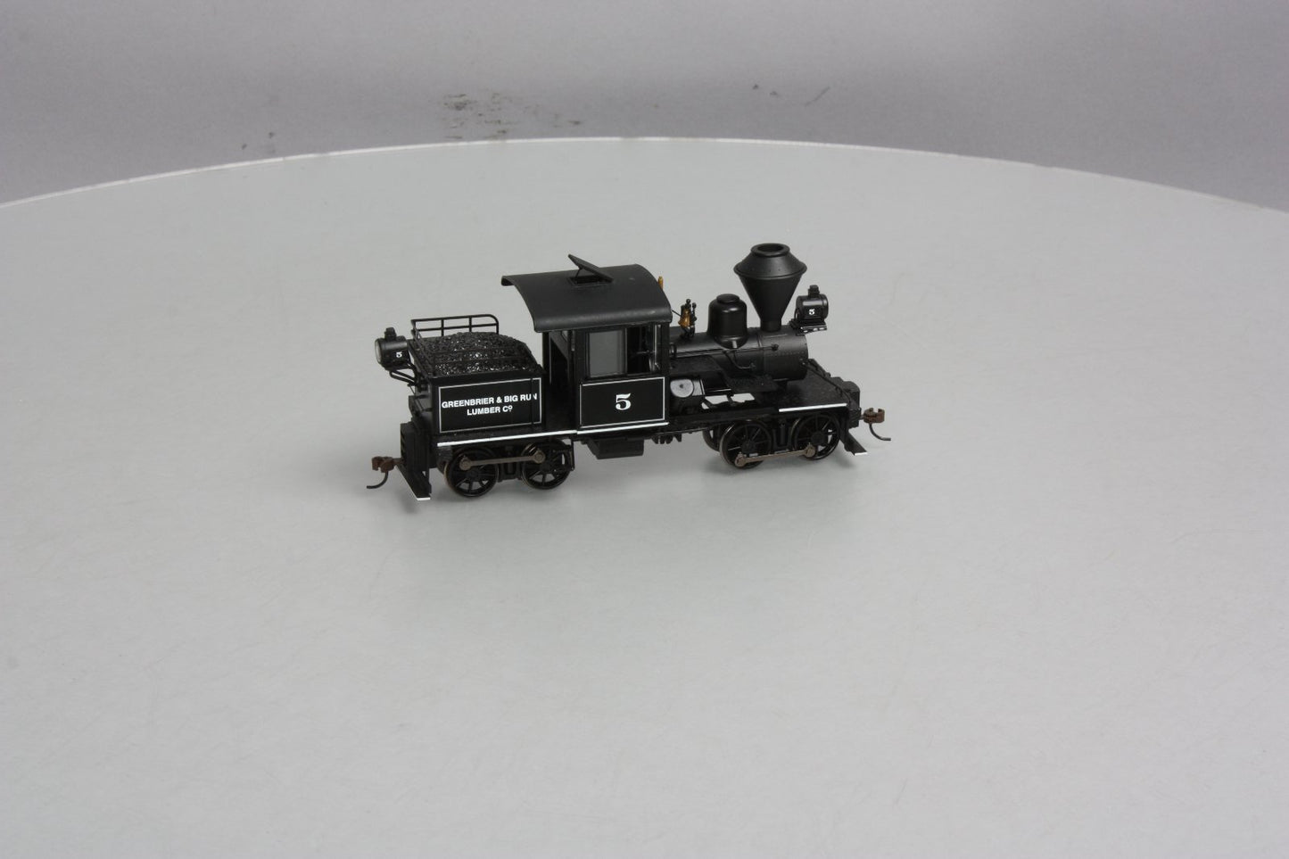 Bachmann 28805 On30 Greenbrier & Big Run 14-Ton 2-Truck Stearns-Heisler #5 w DCC