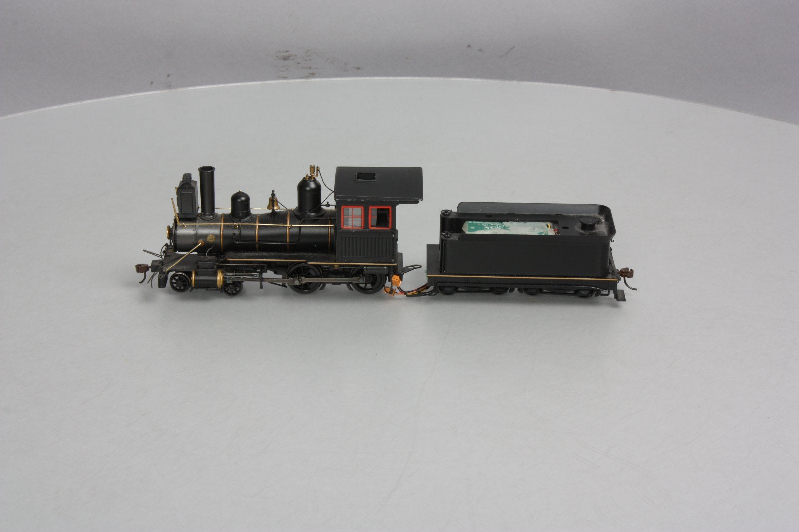 Bachmann 28303 On30 Painted & Unlettered 4-4-0 American Wood Cab w/DCC Loco