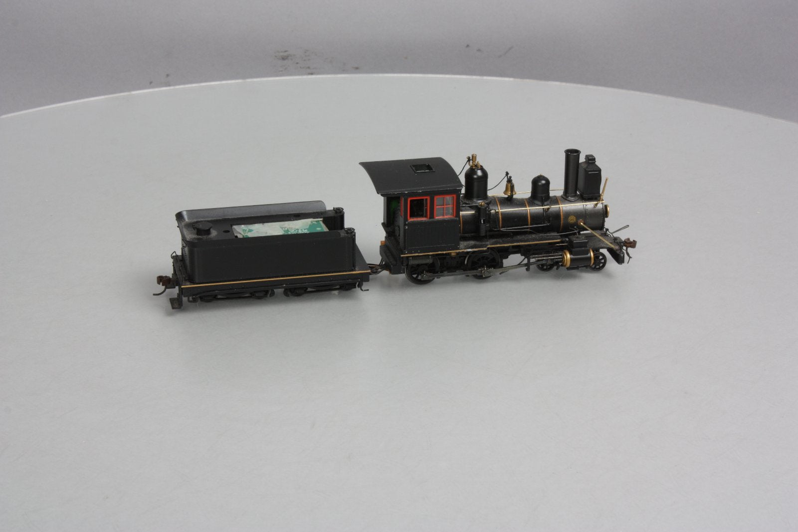 Bachmann 28303 On30 Painted & Unlettered 4-4-0 American Wood Cab w/DCC Loco