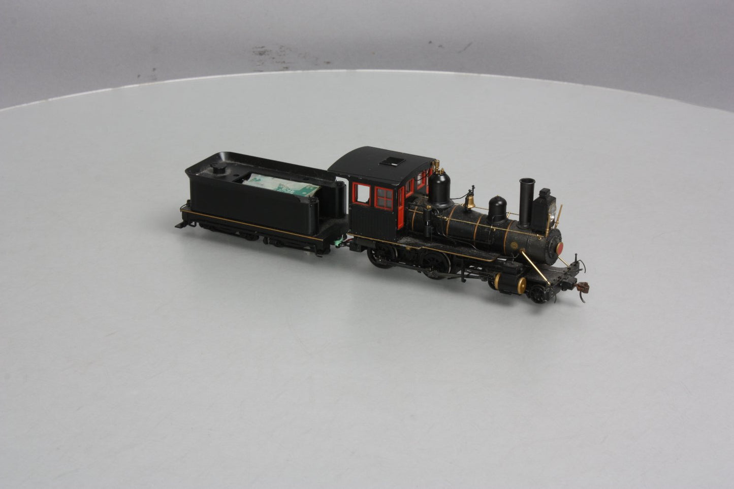 Bachmann 28303 On30 Painted & Unlettered 4-4-0 American Wood Cab w/DCC Loco