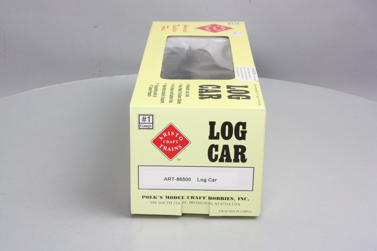 Aristo-Craft 86500 G Scale Flatcar w/ Logs