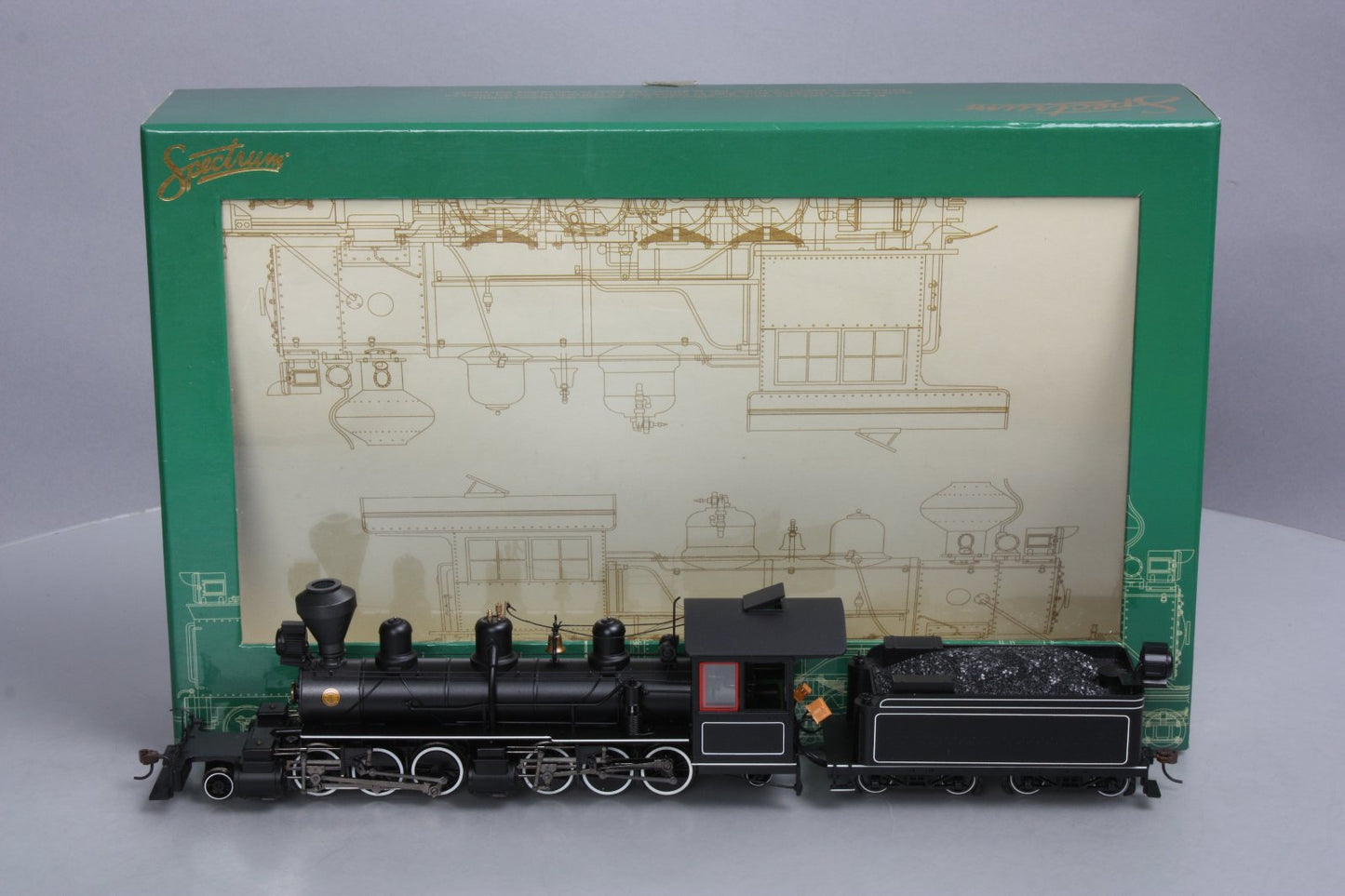 Bachmann 28798 On30 Scale Painted & Unlettered 2-6-6-2 Seam Loco w DCC