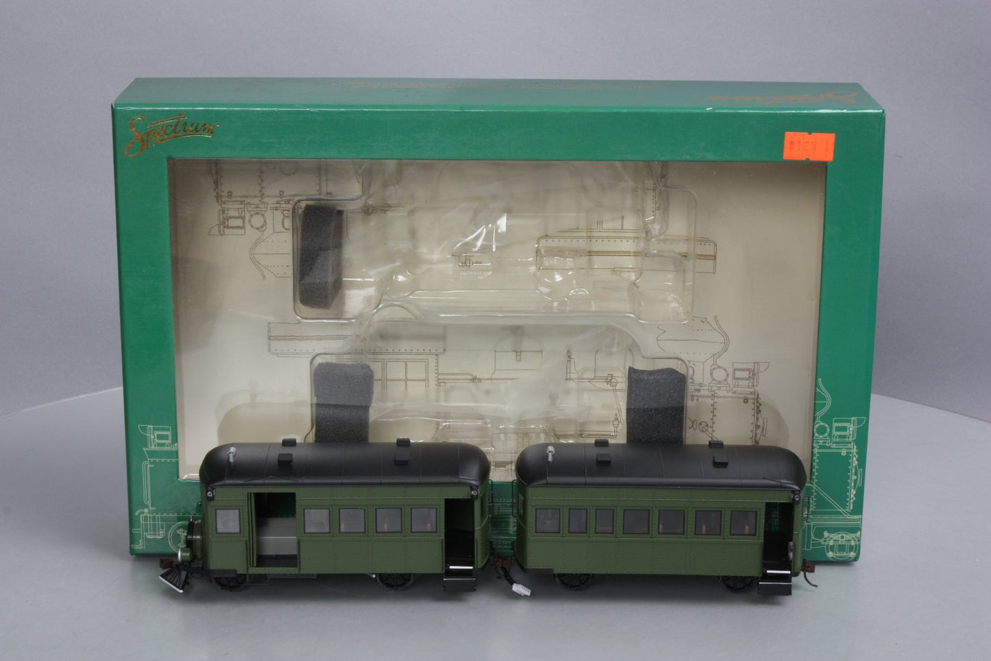 Bachmann 28498 On30 Painted & Unlettered Railbus & Trailer w/DCC