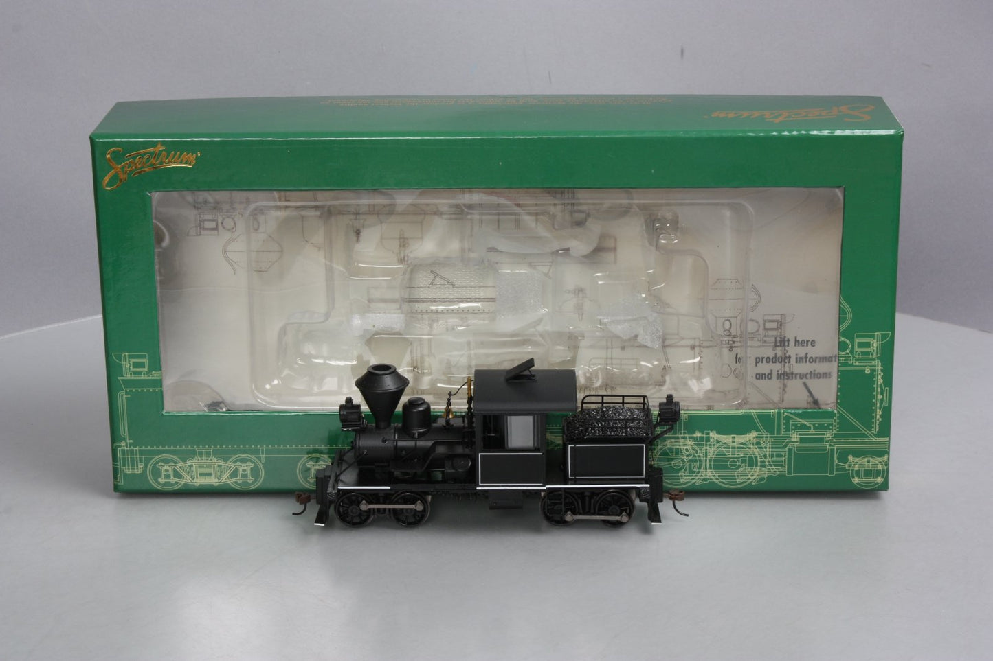 Bachmann 28803 On30 Painted & Unlettered 14-Ton 2-Truck Stearns-Heisler w/DCC