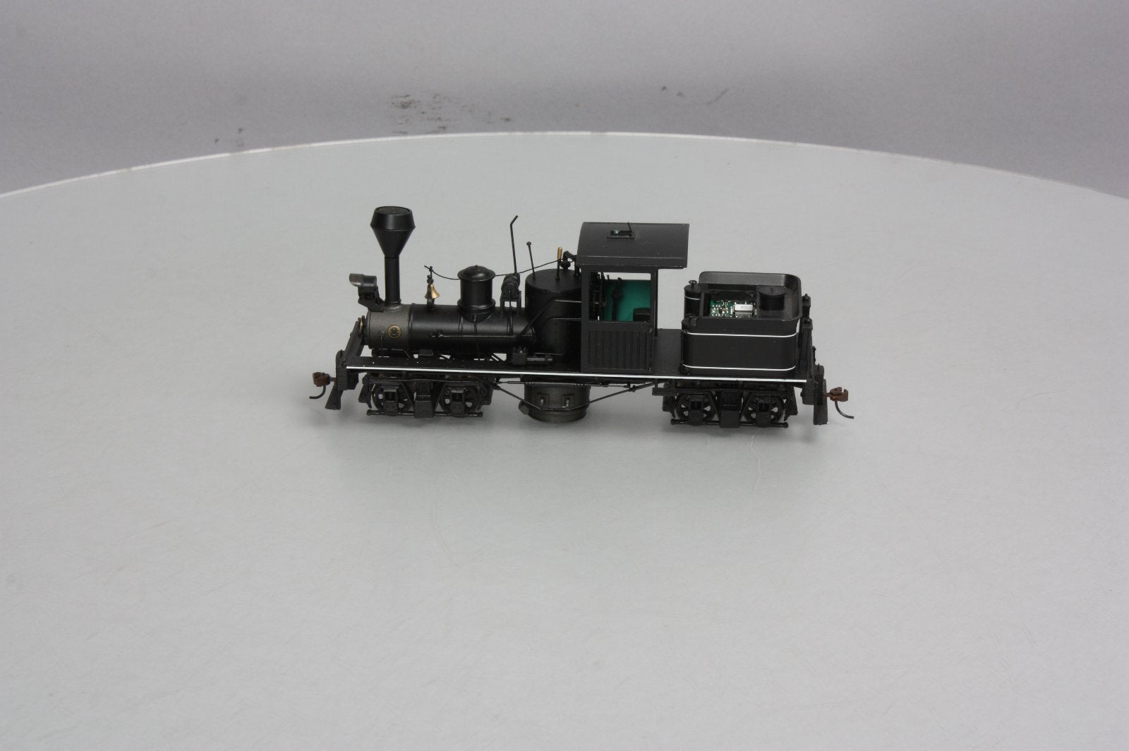 Bachmann 28504 On30 Painted & Unlettered T-Boiler Two-Truck Shay w/Sound & DCC
