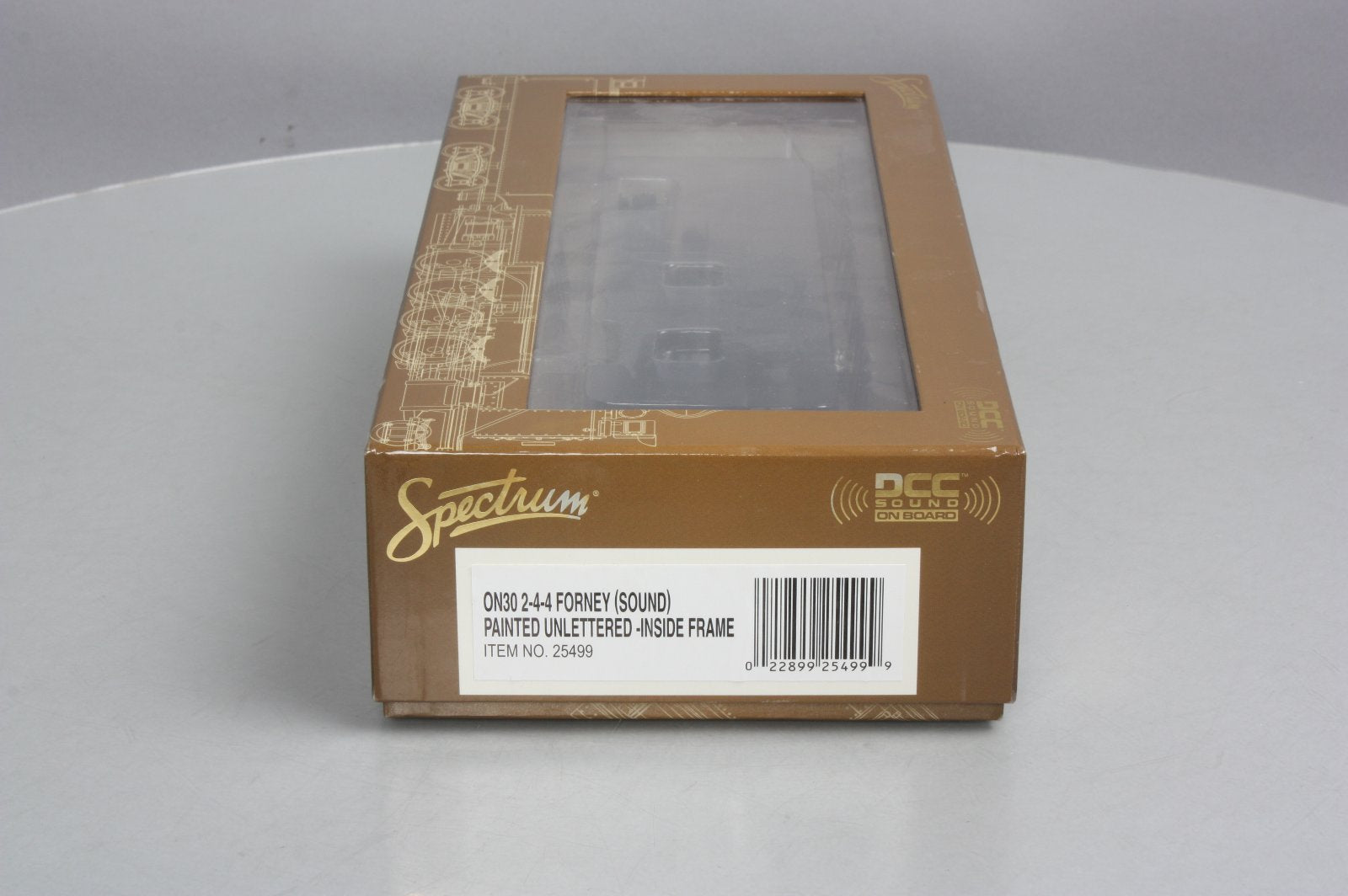 Bachmann 25499 On30 Undecorated 2-4-4 Forney Steam Locomotive w/DCC/Sound