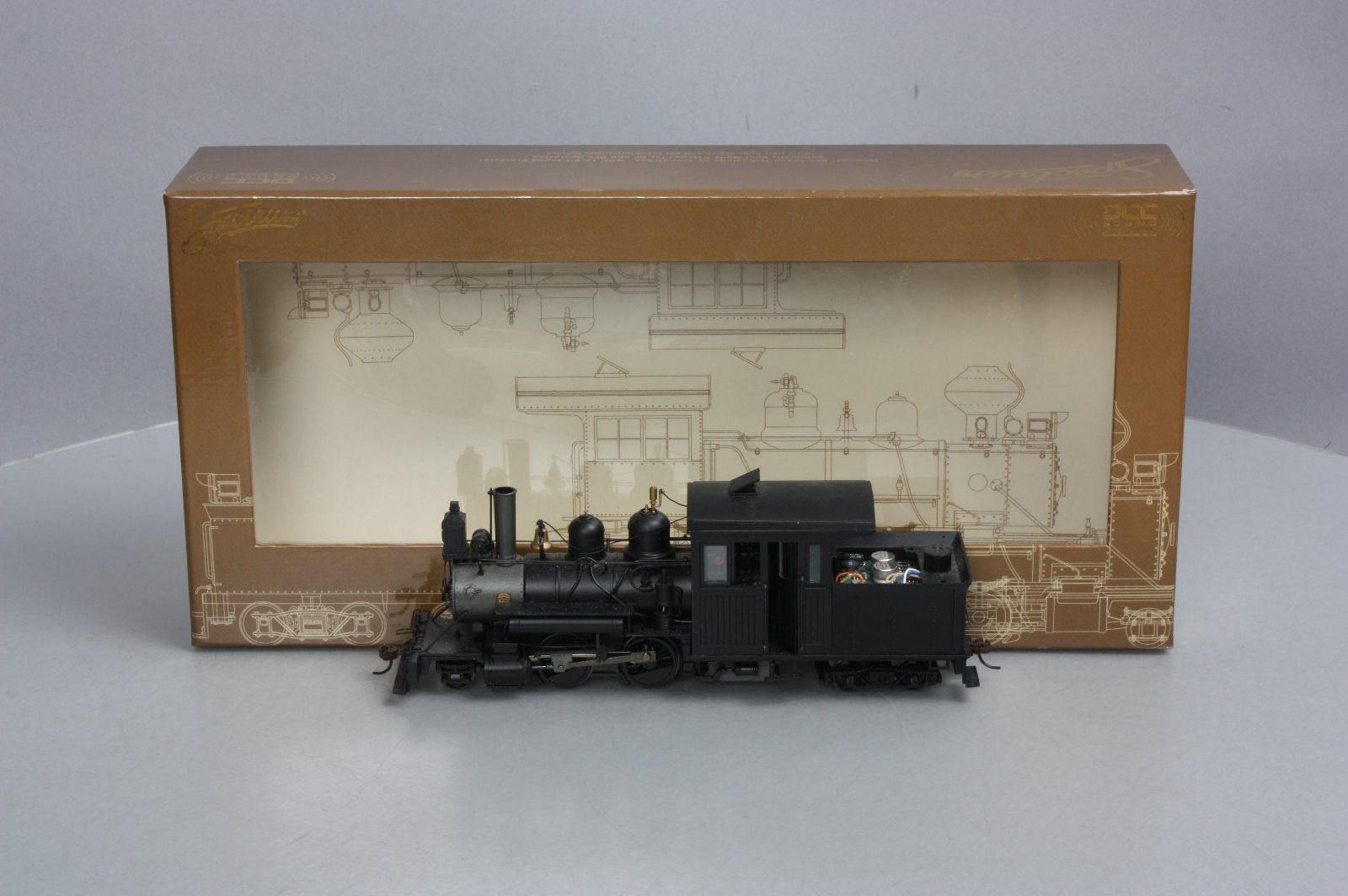 Bachmann 25499 On30 Undecorated 2-4-4 Forney Steam Locomotive w/DCC/Sound