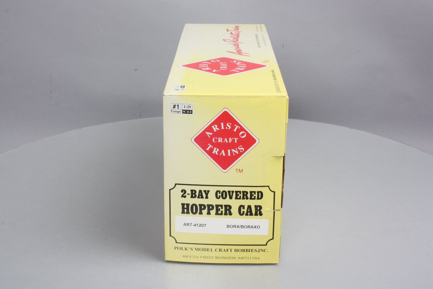 Aristo-Craft 41207 G Scale Boraxo 2-Bay Hopper