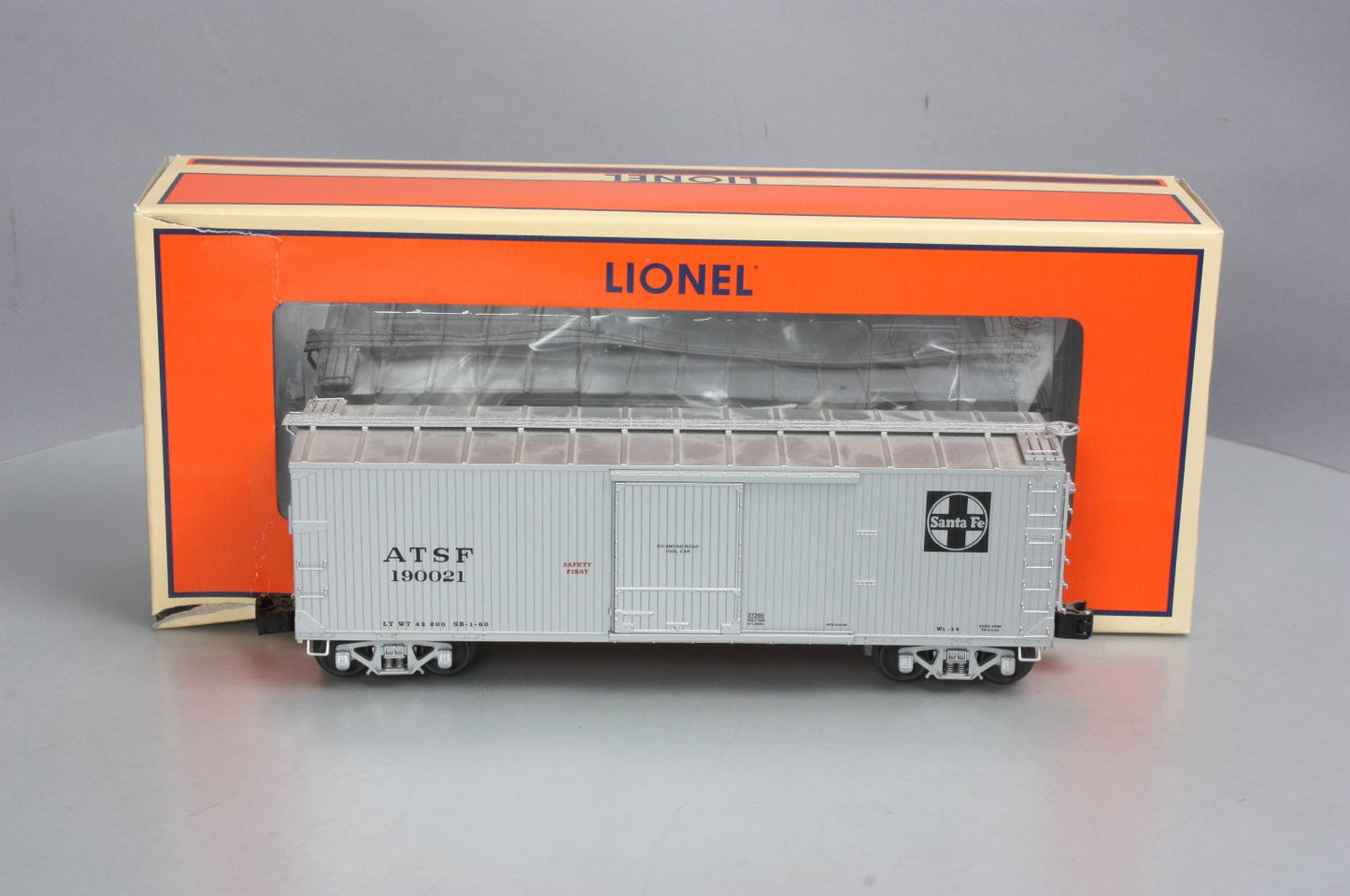 Lionel 6-27260 O Gauge Santa Fe Tool Car #190021