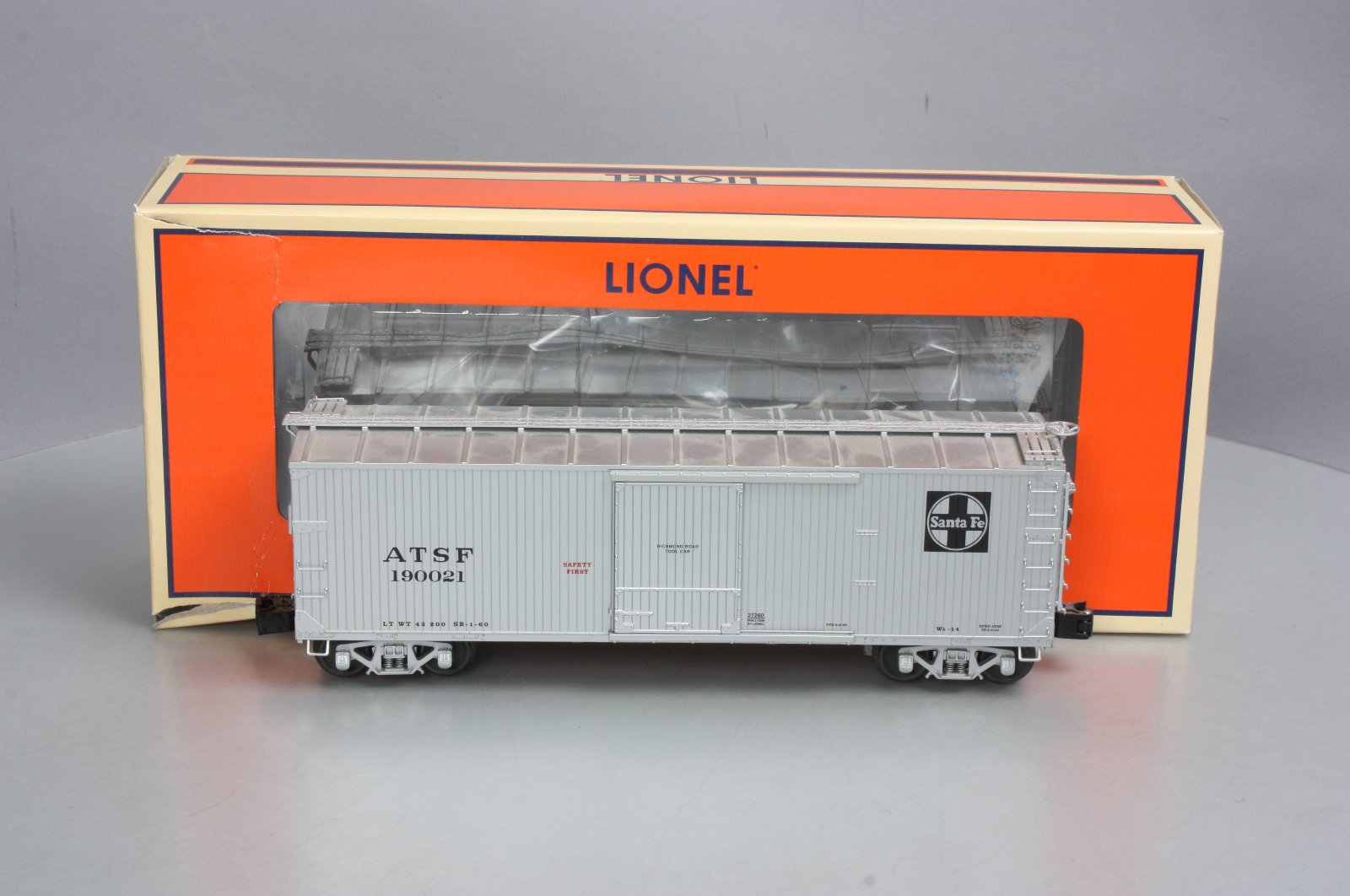 Lionel 6-27260 O Gauge Santa Fe Tool Car #190021