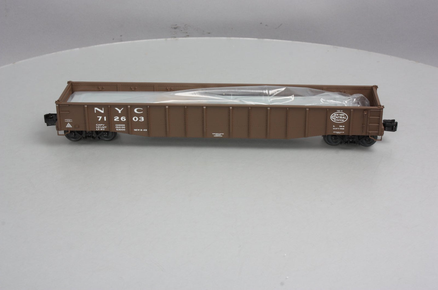 Lionel 682864 O New York Central PS-5 Gondola with Load