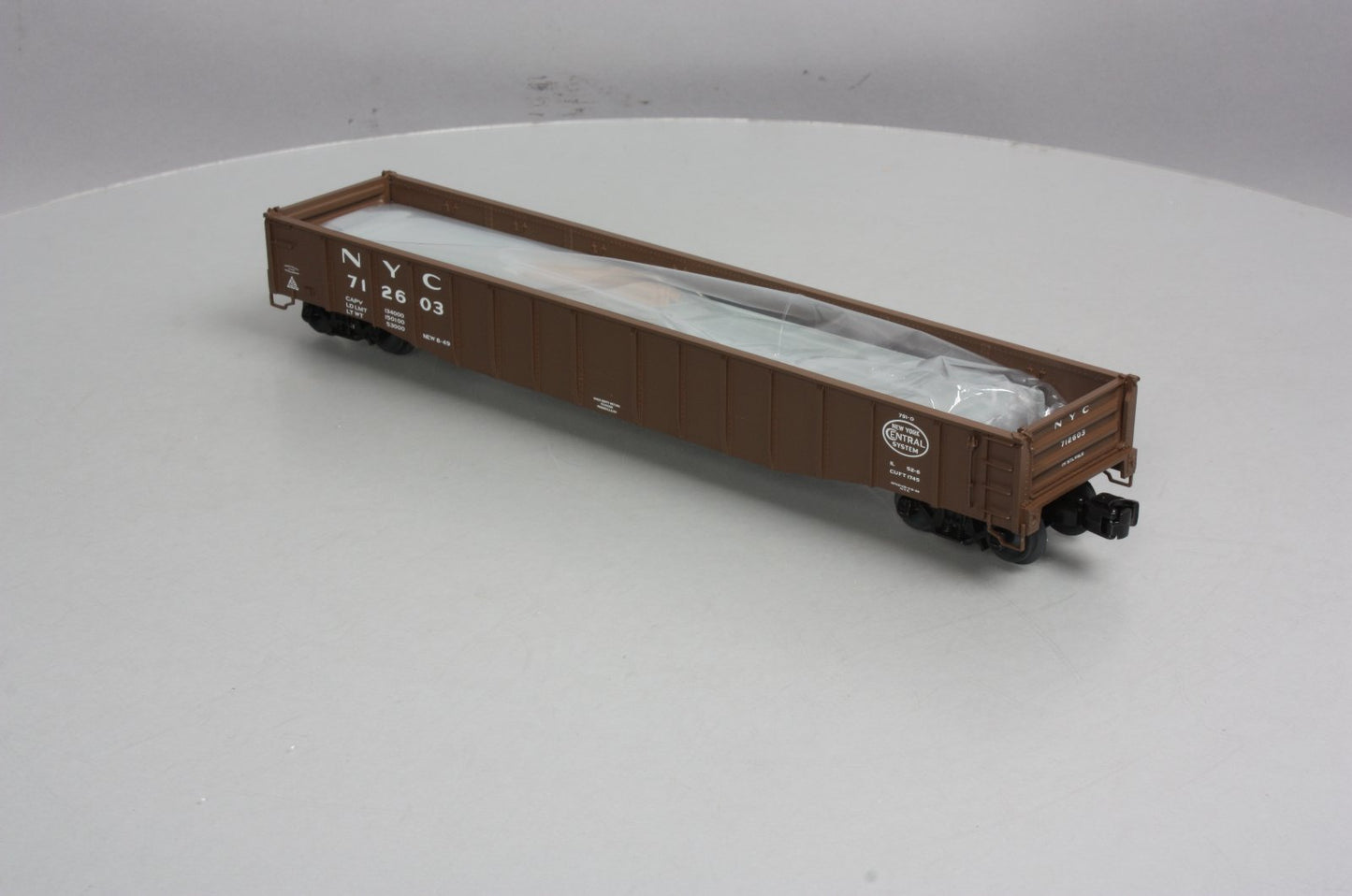 Lionel 682864 O New York Central PS-5 Gondola with Load