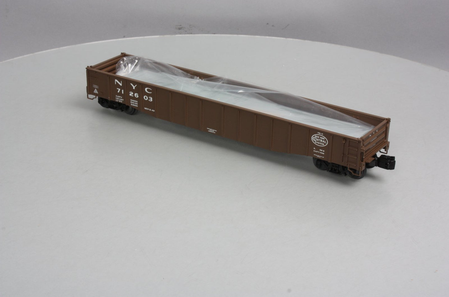 Lionel 682864 O New York Central PS-5 Gondola with Load