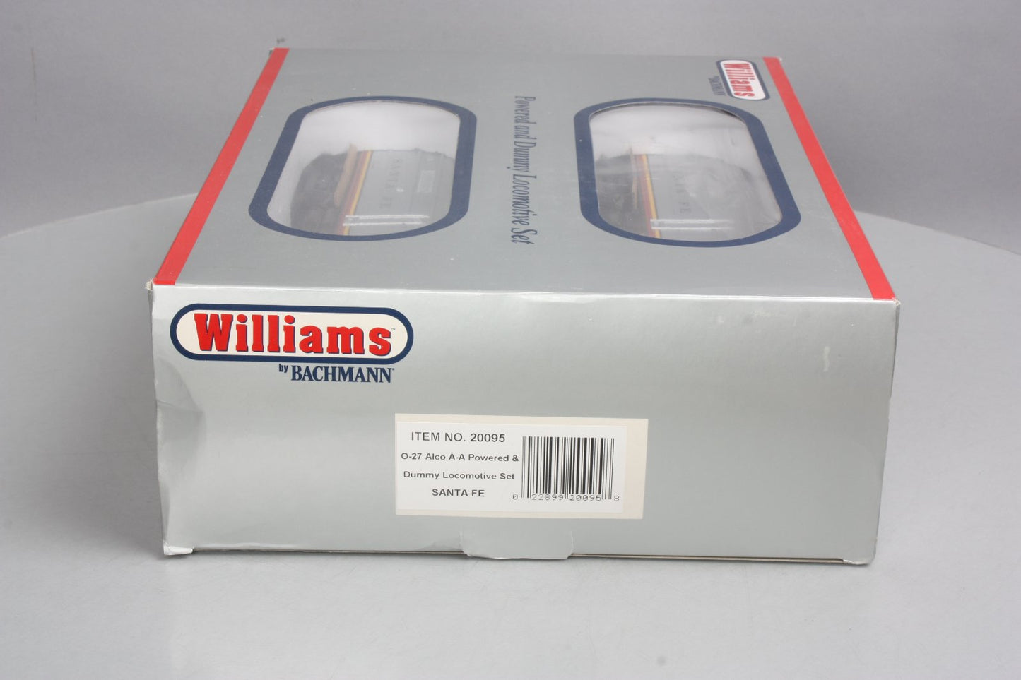 Williams 20095 O Santa Fe Alco FA2 A-A Diesel Locomotive Set