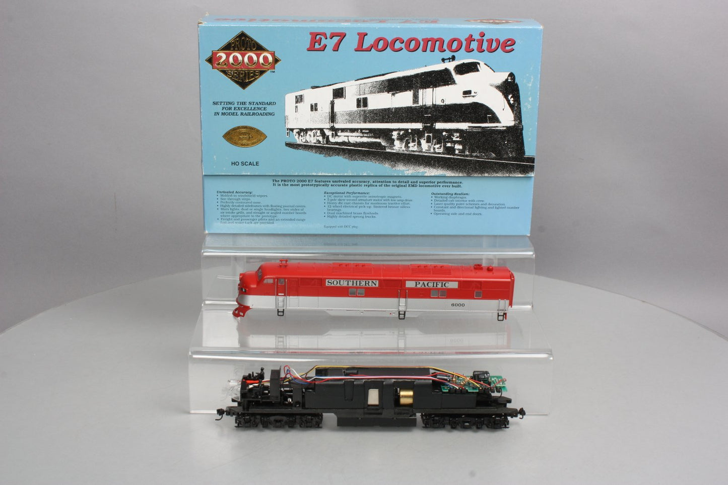 Proto 2000 23069 HO Southern Pacific EMD E-7 Diesel A Unit #6000 W/Mars Light