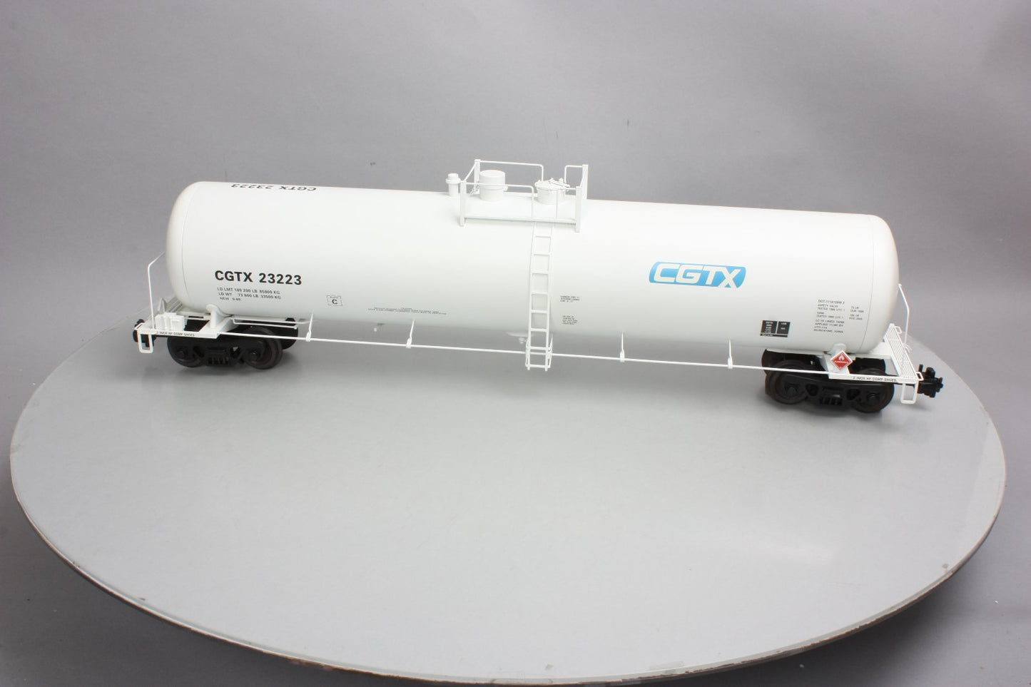 USA Trains R15163 G CGTX Modern Tank Car with Extruded Aluminum Body #23222