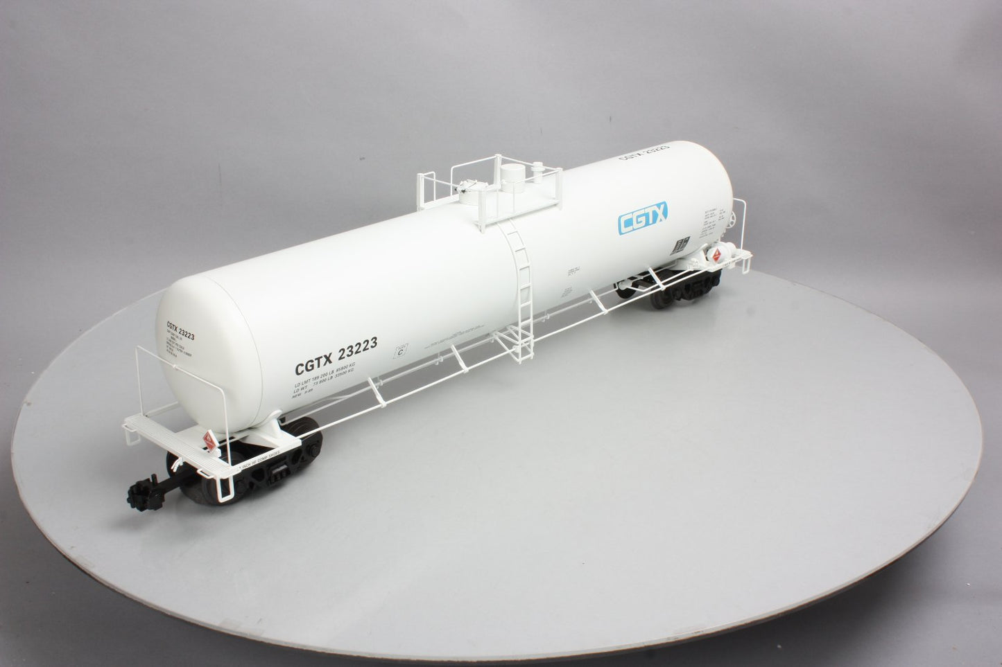 USA Trains R15163 G CGTX Modern Tank Car with Extruded Aluminum Body #23222