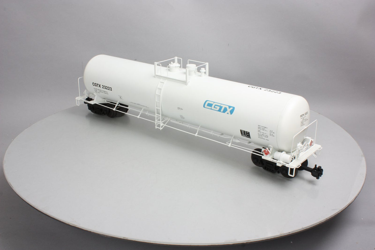 USA Trains R15163 G CGTX Modern Tank Car with Extruded Aluminum Body #23222