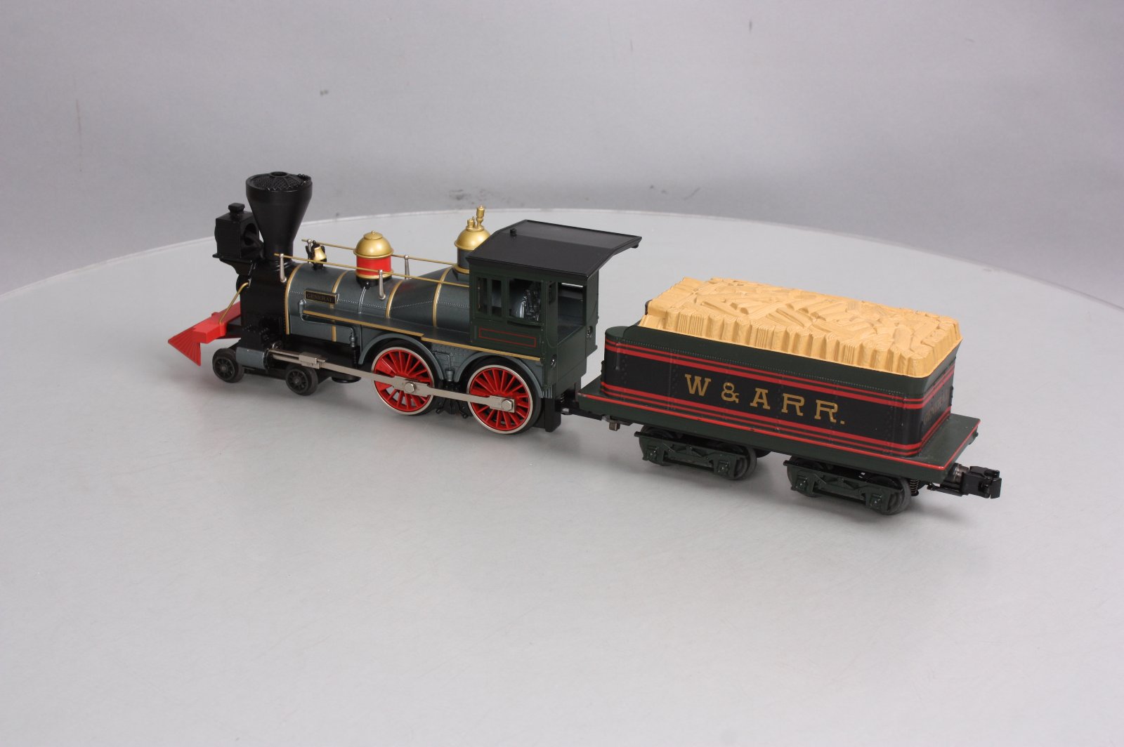 MTH 30-1576-1 O Gauge W.A.R.R. 4-4-0 General Steam Engine w/Proto-Sound 3.0
