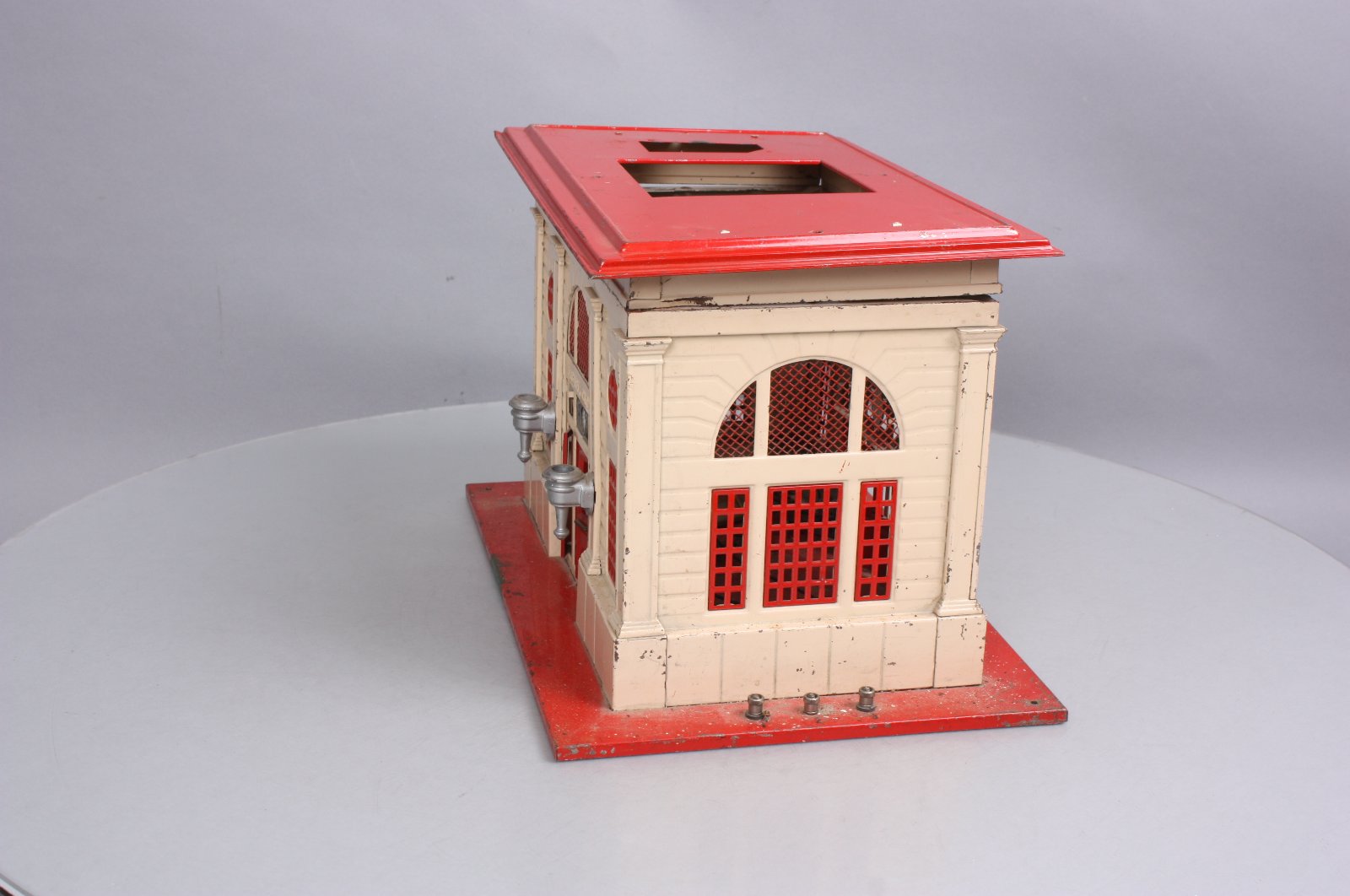 Lionel 115 O Gauge Vintage Lighted Tinplate Passenger Station