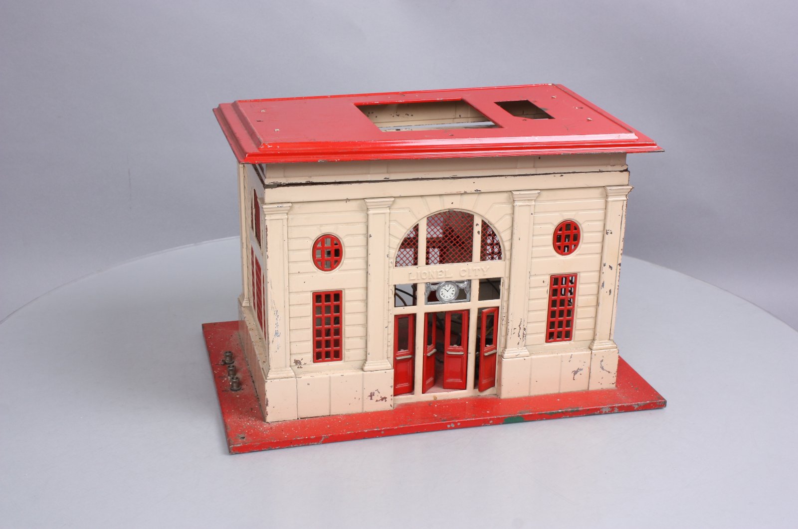 Lionel 115 O Gauge Vintage Lighted Tinplate Passenger Station