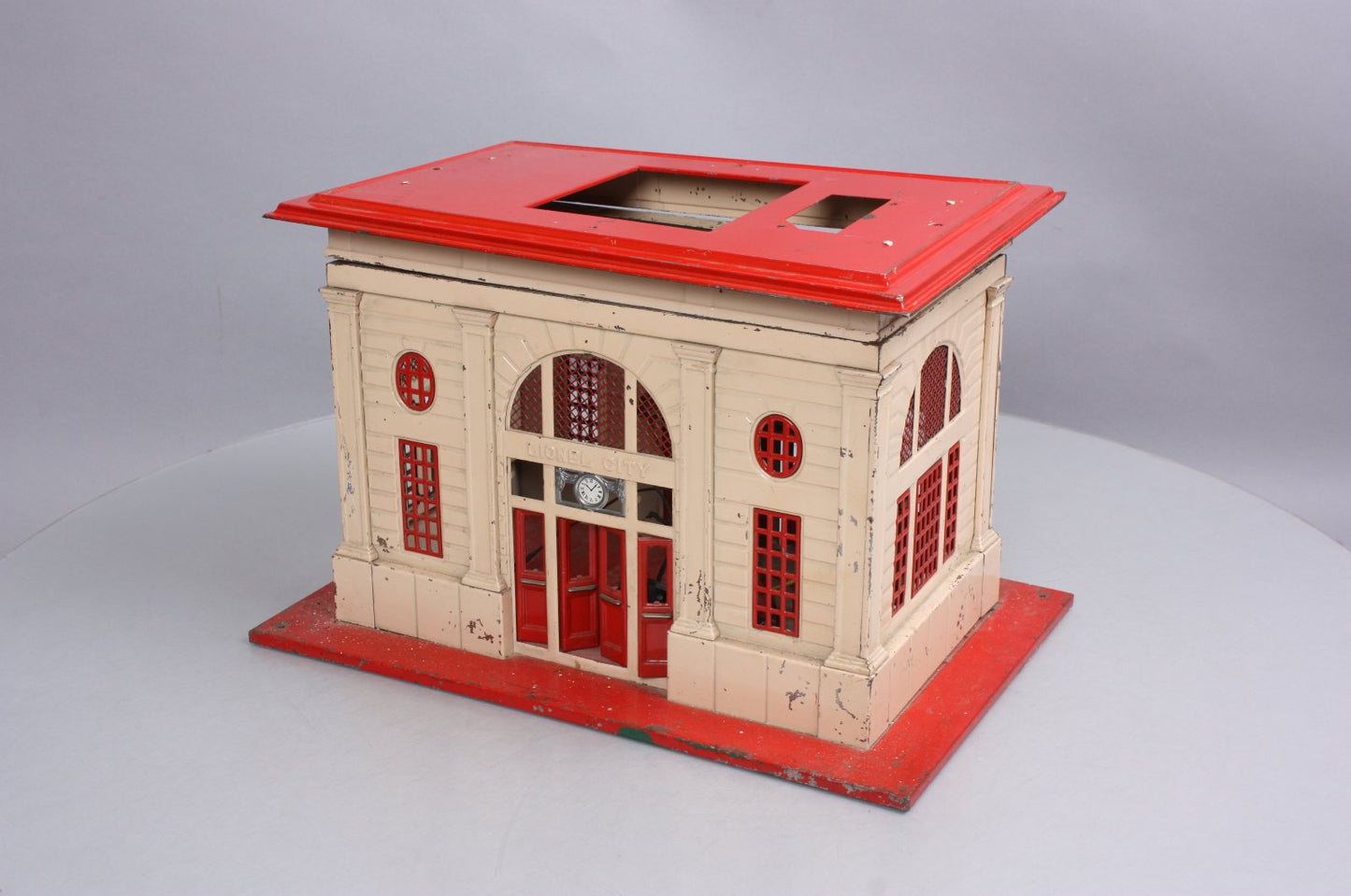 Lionel 115 O Gauge Vintage Lighted Tinplate Passenger Station