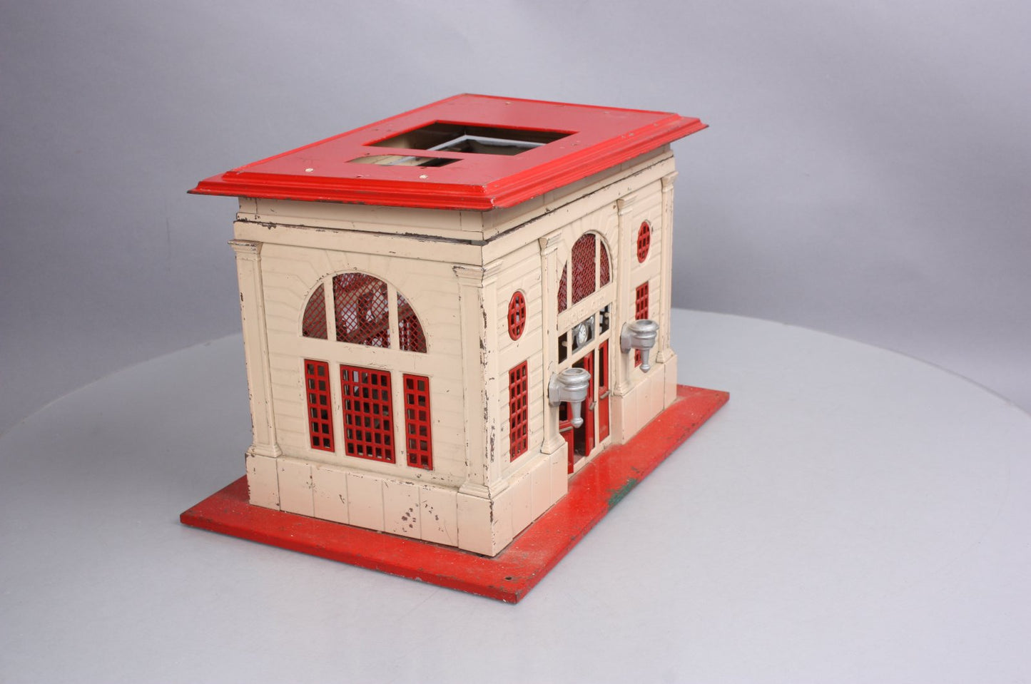Lionel 115 O Gauge Vintage Lighted Tinplate Passenger Station