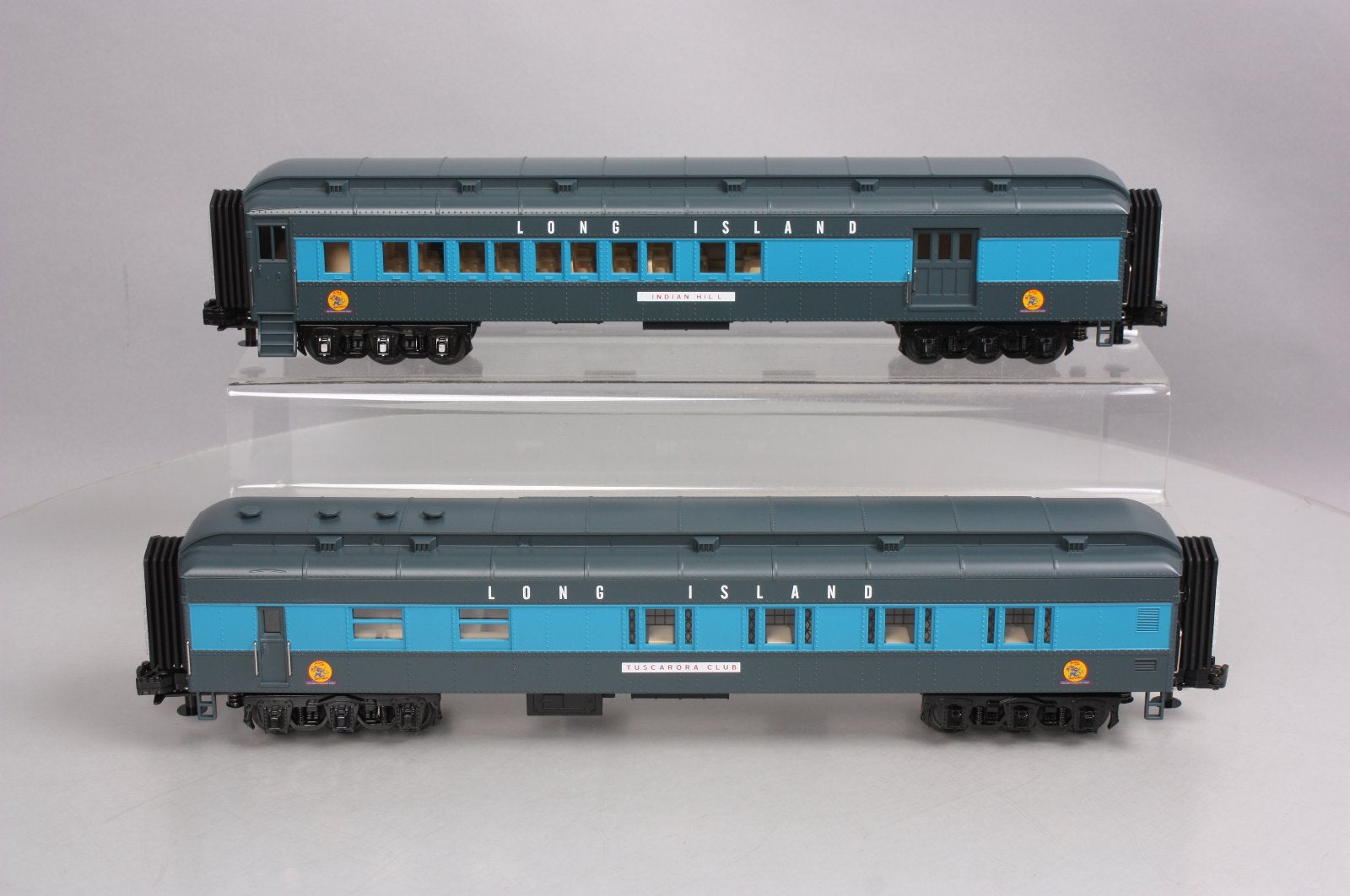 MTH 30-69150 O Long Island 60' Madison Combo/Diner Passenger Car Set (Set of 2)