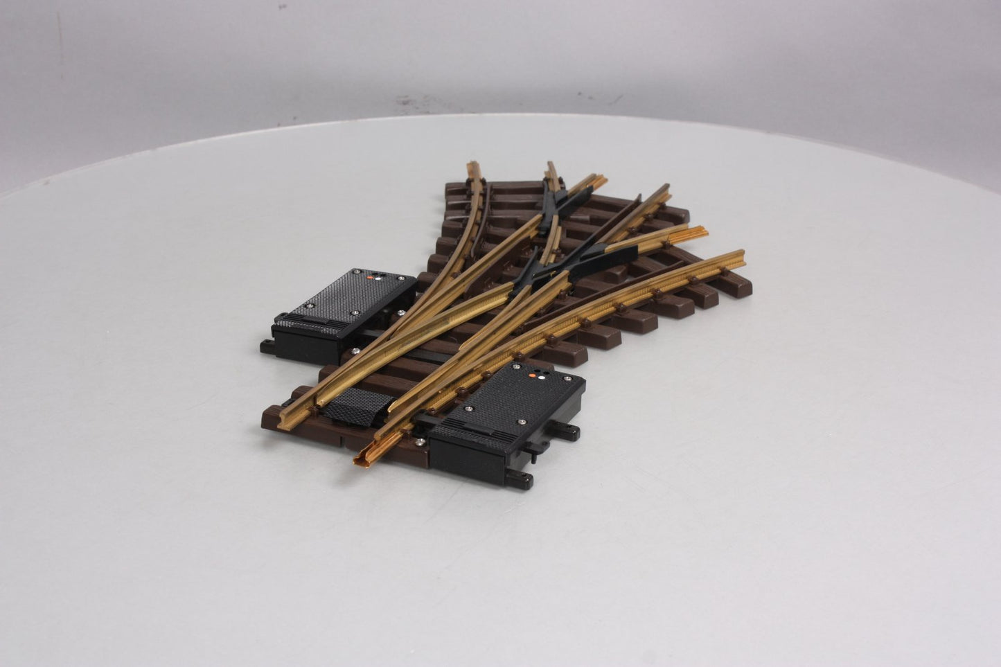 LGB 12360 G Gauge R1 30° Electric 3-Way Switch Turnout